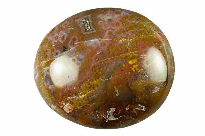 Polished Ocean Jasper Stone - New Deposit #293661